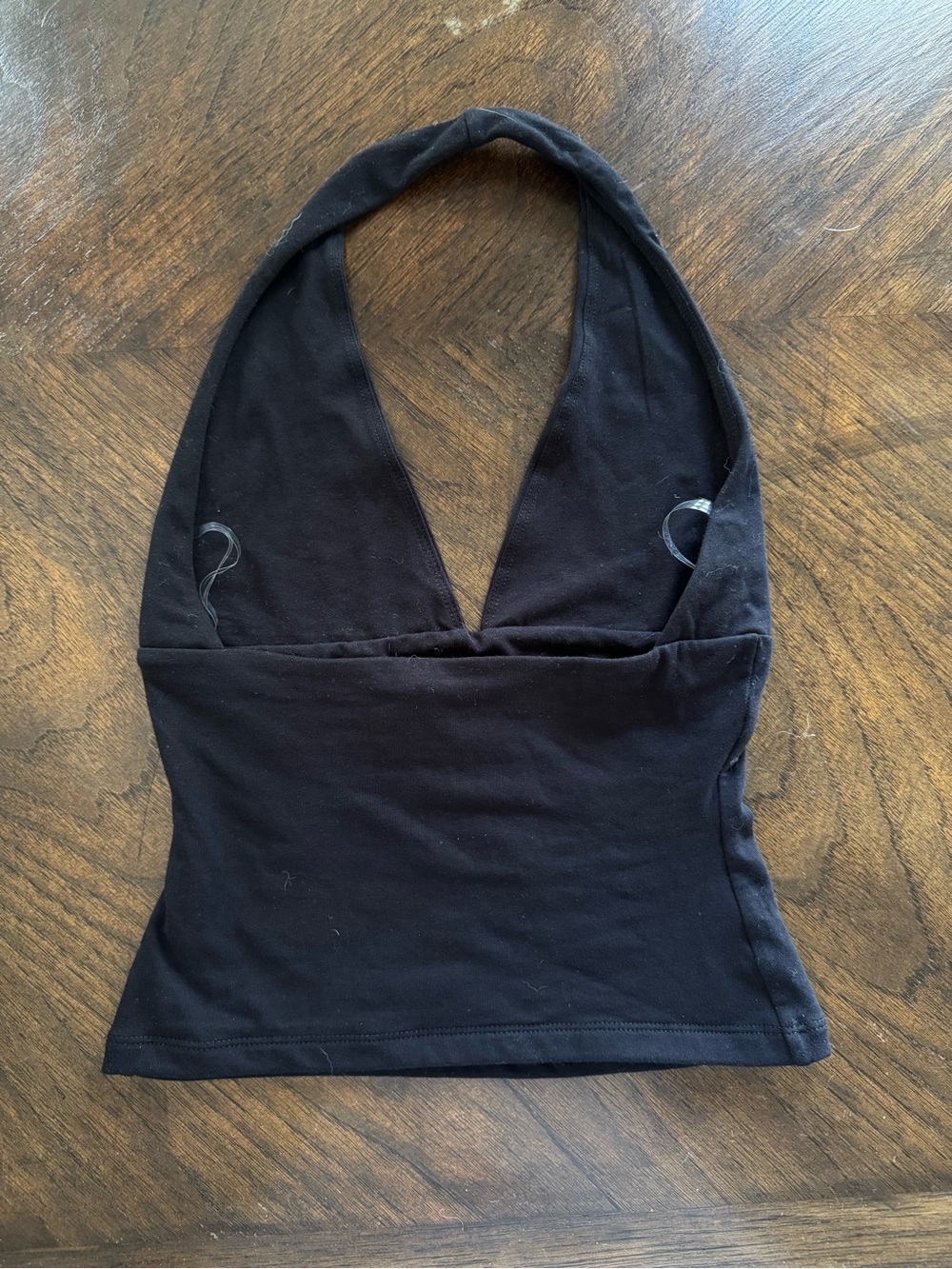 Windsor Black Halter Tank Top - Picture 2 of 2